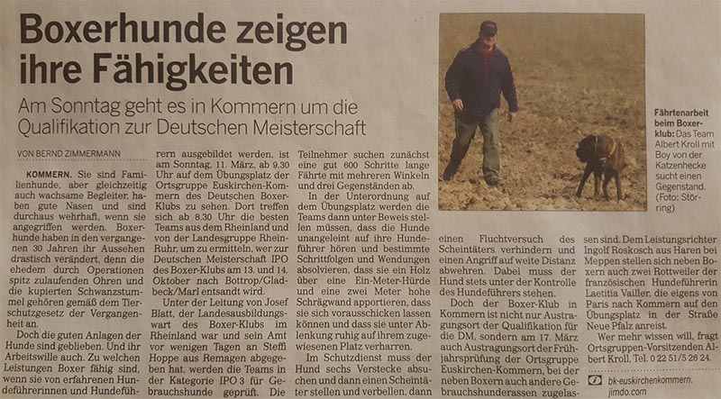 Zeitungsartikel