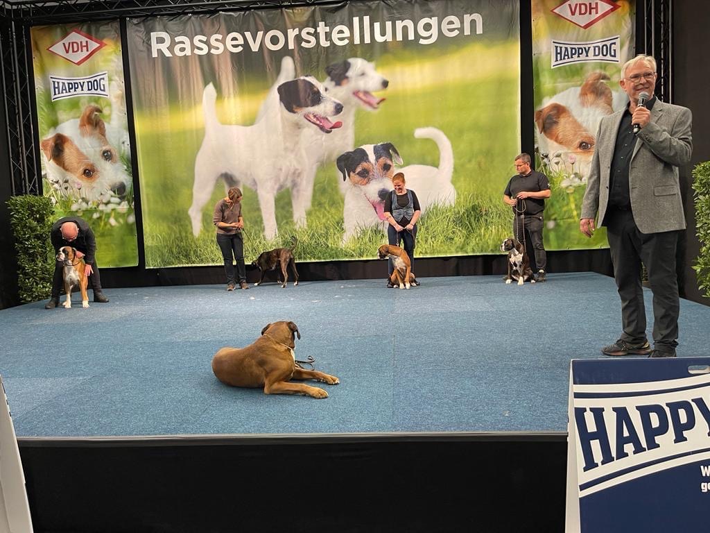 Rassepräsentation bei den VDHAusstellungen in Dortmund
