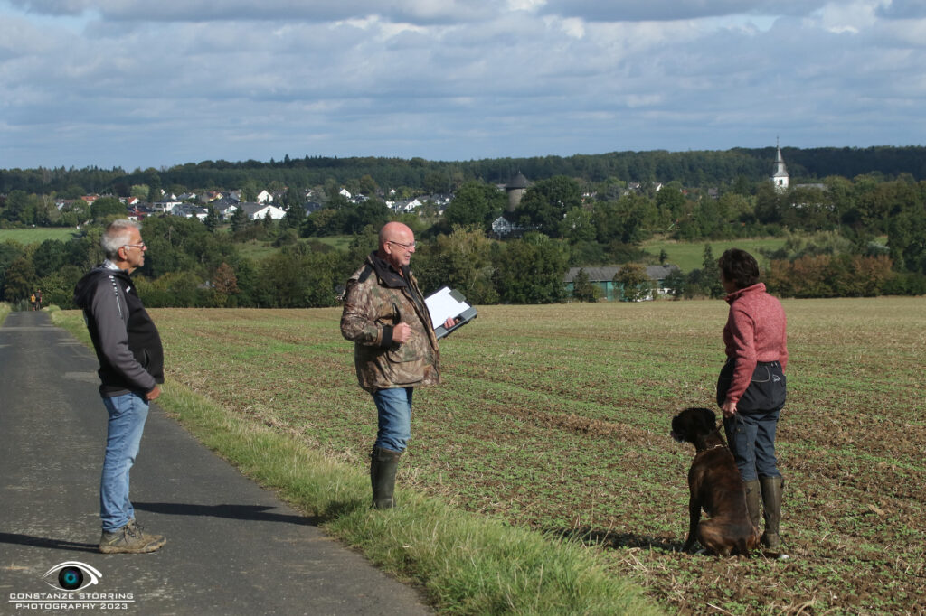 Landesgruppen-Ausscheidungsprüfung FCI-IFH 2023 Gruppe Wachtberg-Villip