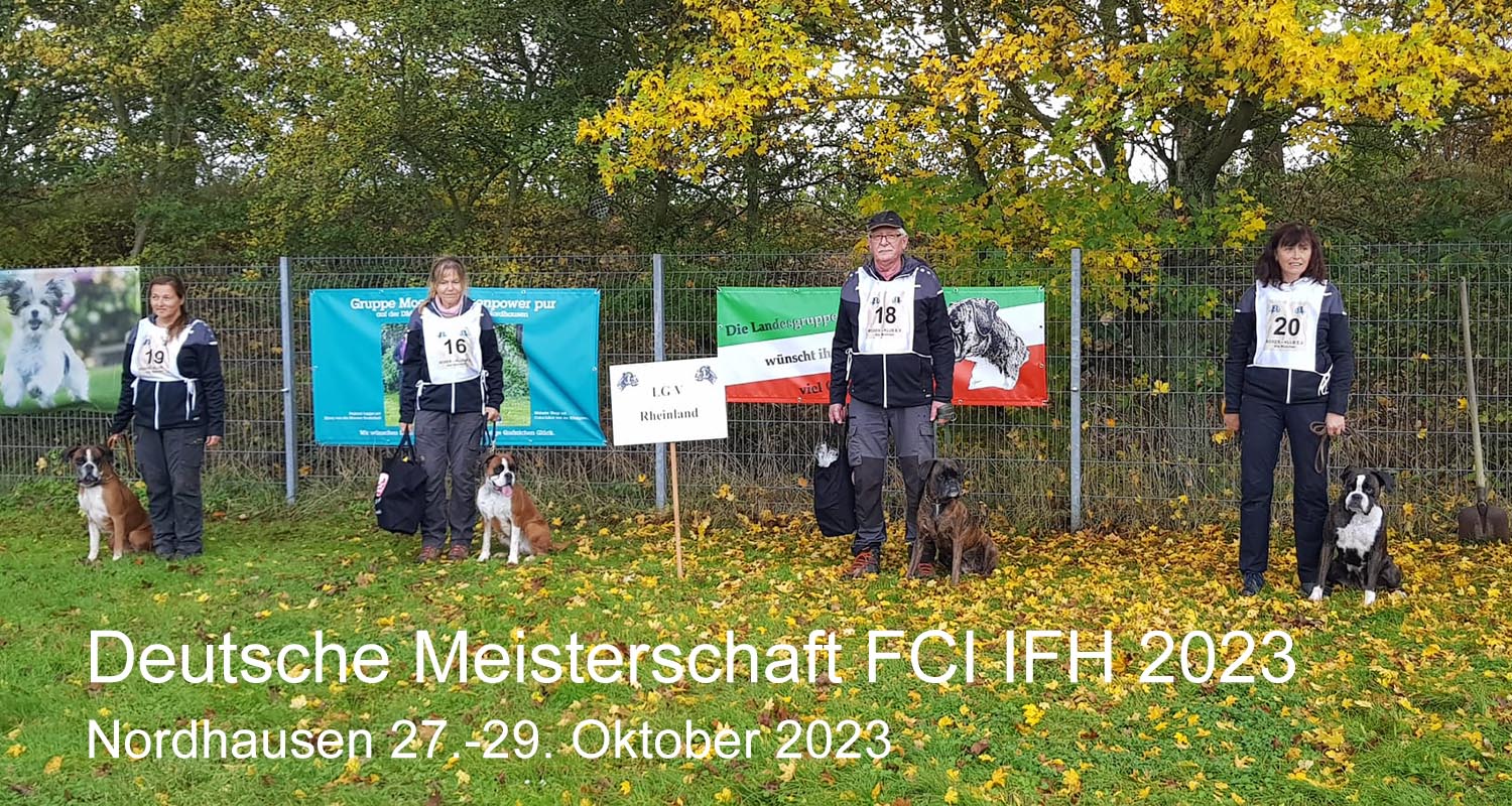 DM FCI-IFH 2023 in der LG Thüringen