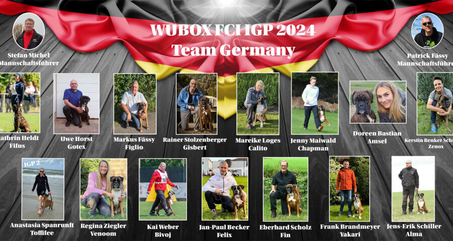 WUBOX FCI IGP 2024 Team Deutschland